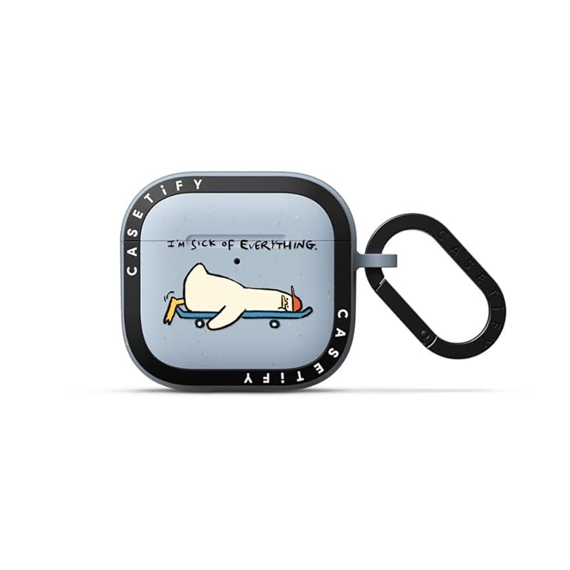 

CASETiFY bounce case AirPods 4 - SKATEBOARDING sky blue