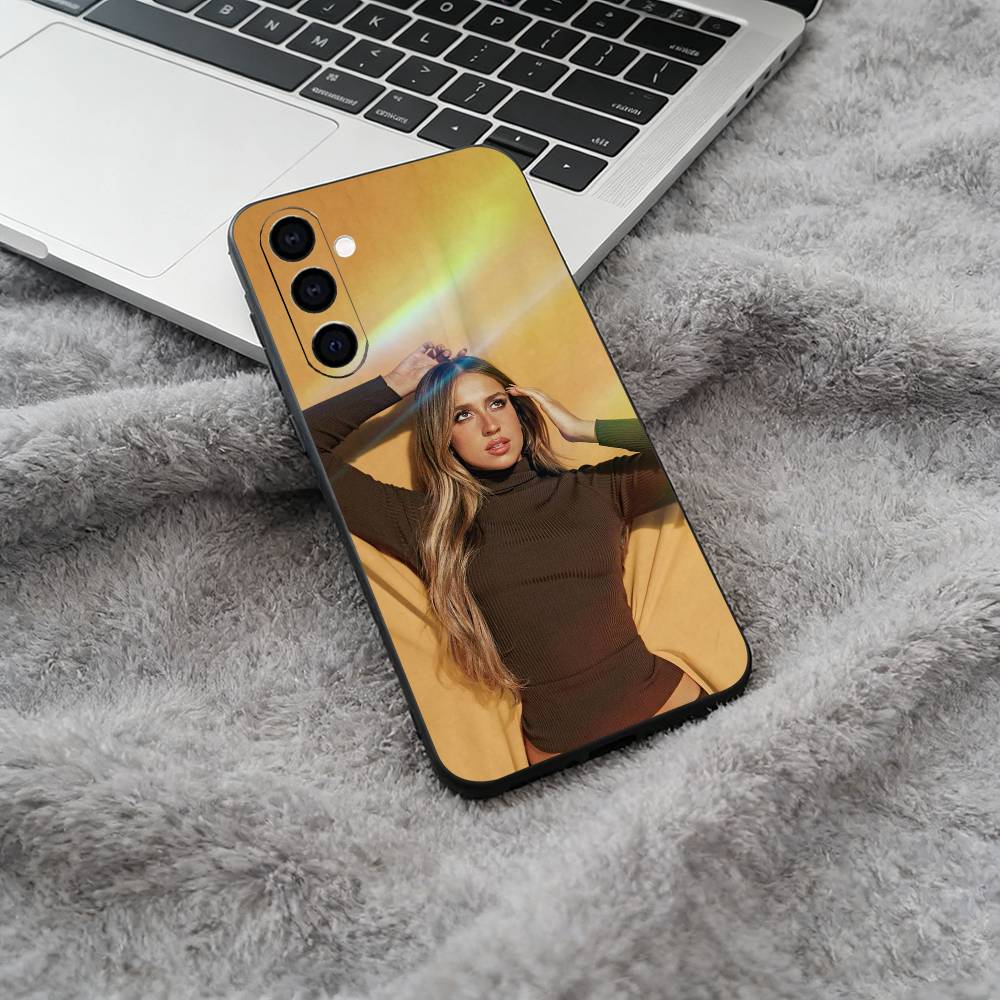 

New Generation Diva - T-Tate -McRae Black Soft Silicone Phone Case for Samsung Galaxy A73, A71, A72, A70, A53, A52, A51 Samsung a52 a52S