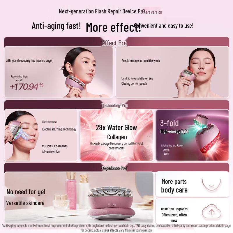 YA-MAN Flash Repair Pro Facial Anti-Aging Device