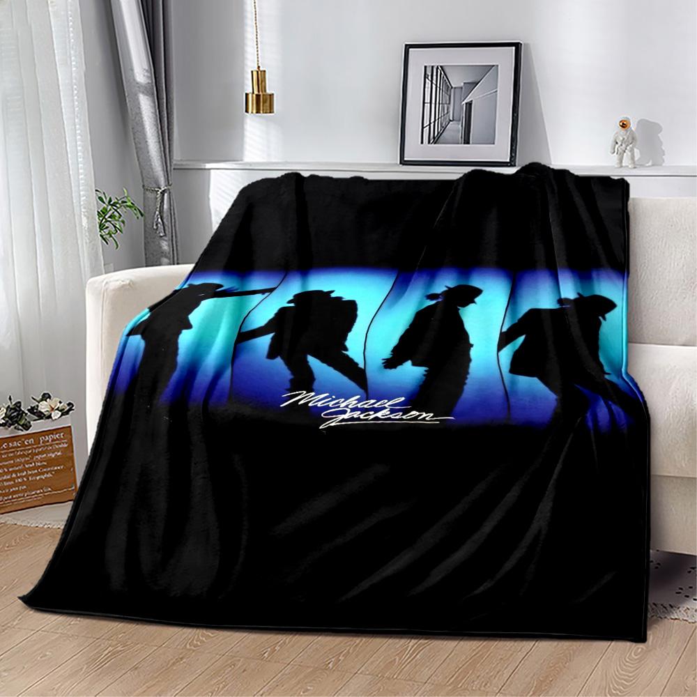 Michael Jackson 68 Blanket Warmthful Decor Great for Bedding Picnics Seaside for All Occasions Stylish Decor Gifts For Family Or Friends