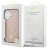 Guess Triangle Logo MagSafe Case for iPhone 17 Pink