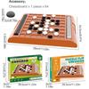 Parent-Child Interactive Flip Black White Chess Board Reversi Strategy Board Game  Kids Boys Girls