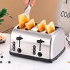 220V Fully Automatic Toaster Toaster  2 Slices 4 Slices Heated Toast