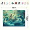 2D Poseidon Sea God Backdrop for Mythology Theme Portrait & Cosplay Photoshoot