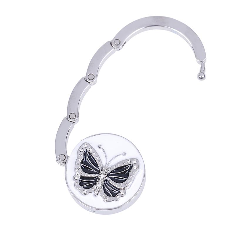 Butterfly Folding Bag Handbag Tote Table Hanger Hook Holder Purse Hanger Holder