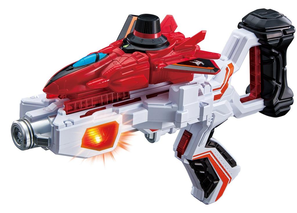 Kaitou Sentai Lupinranger VS Keisatsu Sentai Patranger Double Transformation Gun DX VS Changer Lupin Red Set [Bandai]