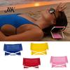 Reisvriendelijk Strandkussen Vintage Lounger Hoofdsteun Buiten Opvouwbaar Draagbaar Hoofdsteun Lichtgewicht Compact X-Frame Inklapbaar