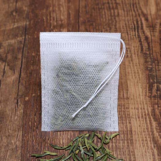100/200Pcs Empty Scented Tea Bag with String Seal Filter Herb Spice Teabags
