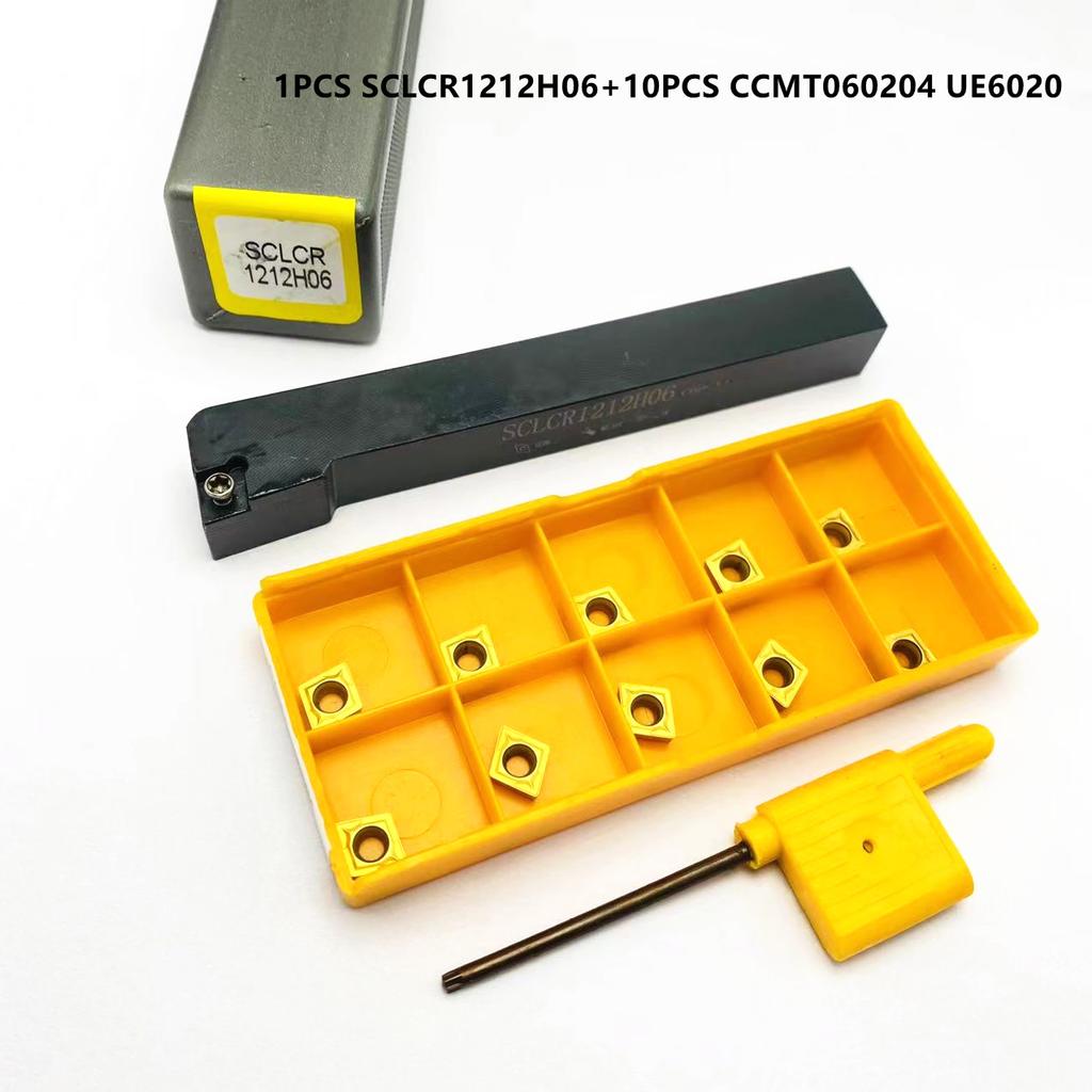 SCLCR1010H06 SCLCR1212H06 SCLCR1616H06 External Turning Tool Holder CNC Boring Tool for CCMT060204 Carbide Inserts