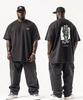 One Hundred Percent Ohpxgoodd Bdrawing Big Cat Oversized Short Sleeve Tee