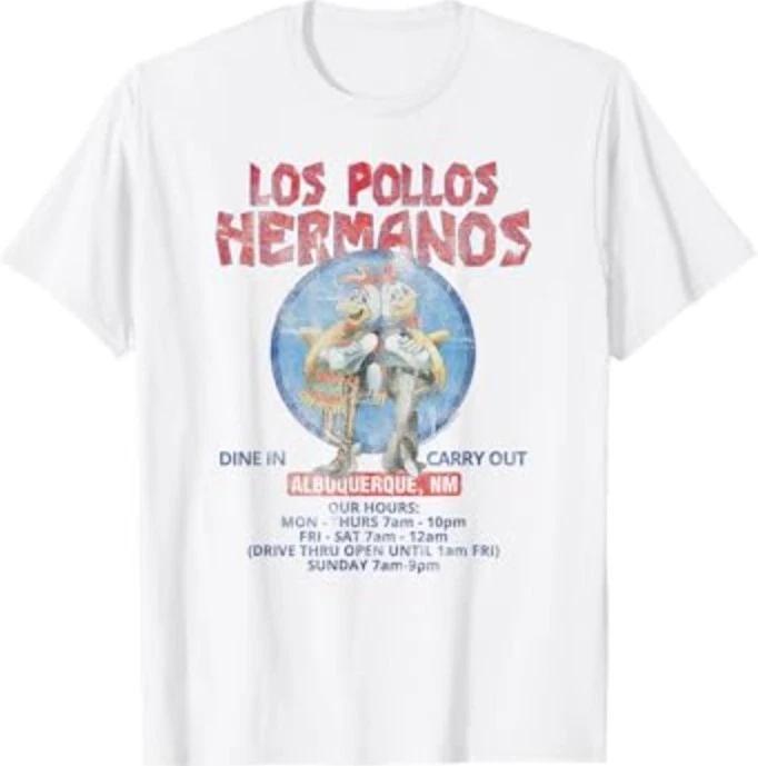 Breaking Bad Los Pollos Hermanos Albuquerque Retro Ad TV T-Shirt 3XL