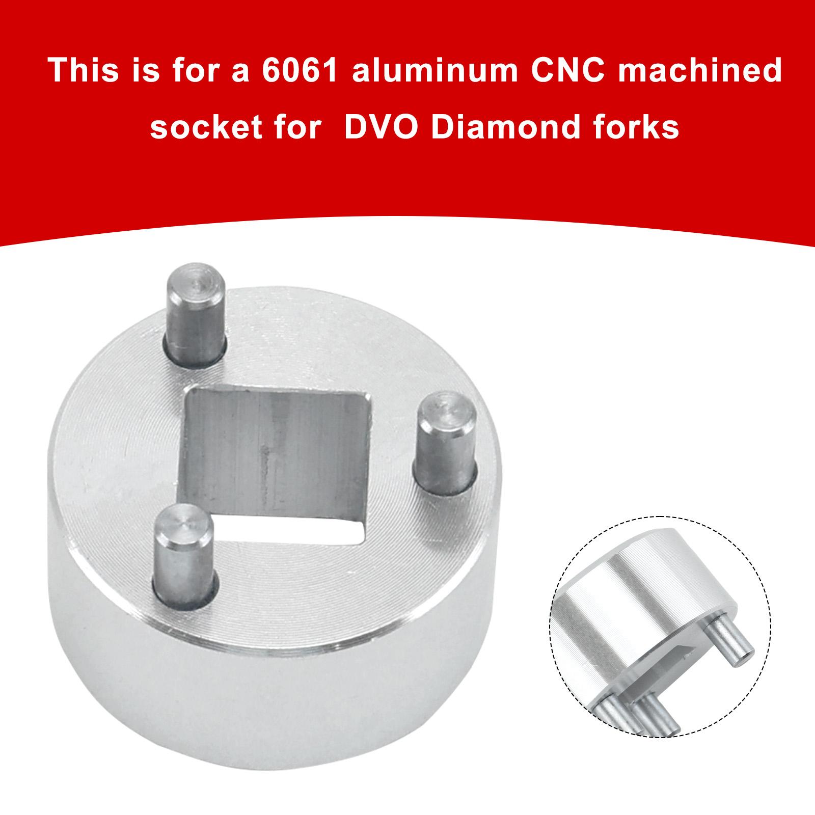 

Fork Lower Cap Removal Wrench Tool Rebuild Service seals For DVO Diamond