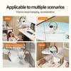 Ceiling Fan Portable Camping Tent Ceiling Canopy Fan 8000mah Rechargeable Wireless Fan Air Circulators with Remote Control Light