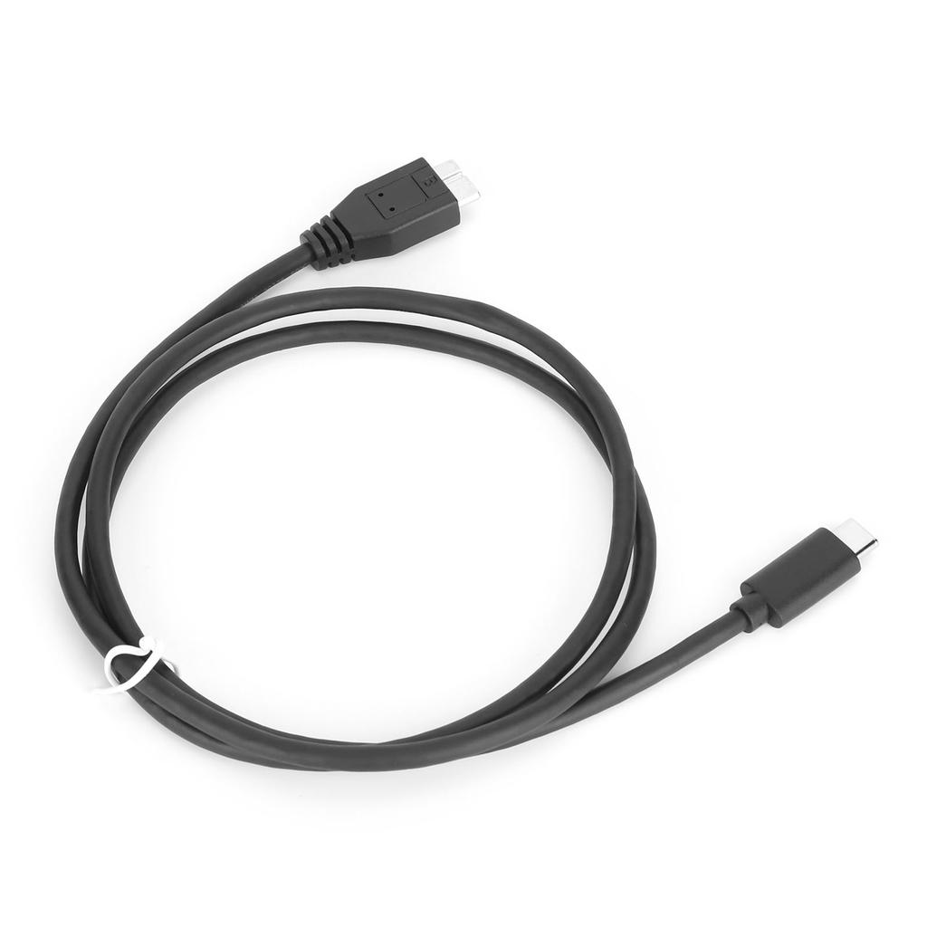 Hard Disk Data Cable 1 Meter 5Gbps Highspeed Transmission Typec to Micro B USB 3.0 Computer Accessory