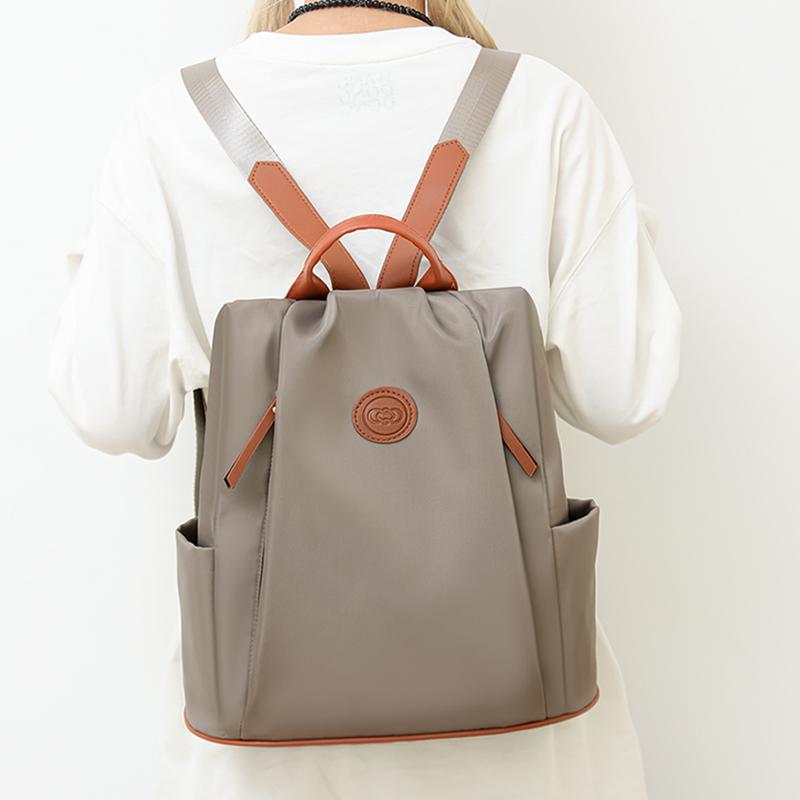 Leichter Nylon-Anti-Diebstahl-Rucksack für Damen, Pendler, Reiserucksack mit großer Kapazität