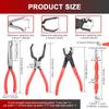 5 Pcs Electrical Disconnect Pliers Cars Automotive Electrical Connector Disconnect Tools with Terminal Removal Tools Kit for Car