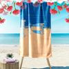 Malmö FF Print Beach Towel, Large Soft Quick Dry Towel for Beach Camping Swimming
