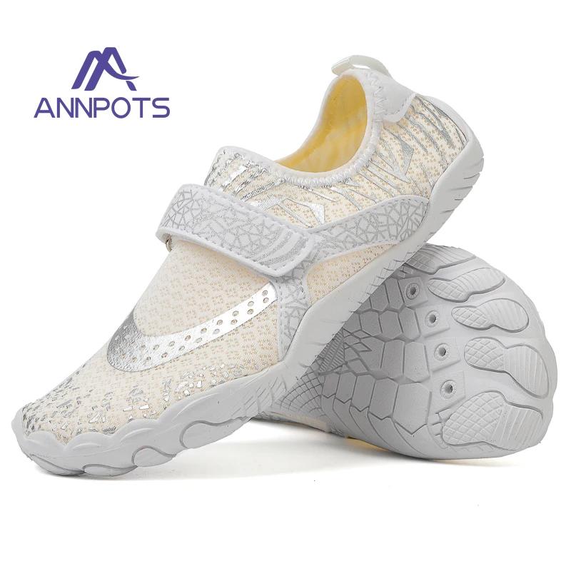 

Унисекс Уличные Нескользящие Большого Размера Обувь для Плавания Дышащая Обувь для Воды Мужская Летняя Пляжная Водная Обувь Женская Обувь для Фитнеса Йоги Приседаний 35 белый