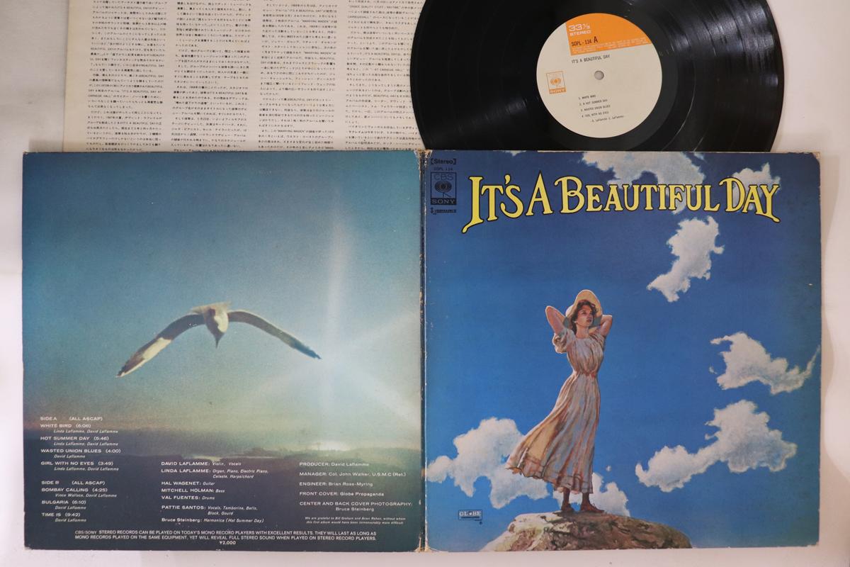 

LP Record ITS A BEAUTIFUL DAY Its A Beautiful Day SOPL134 CBS SONY 1972 Japan Rock Used