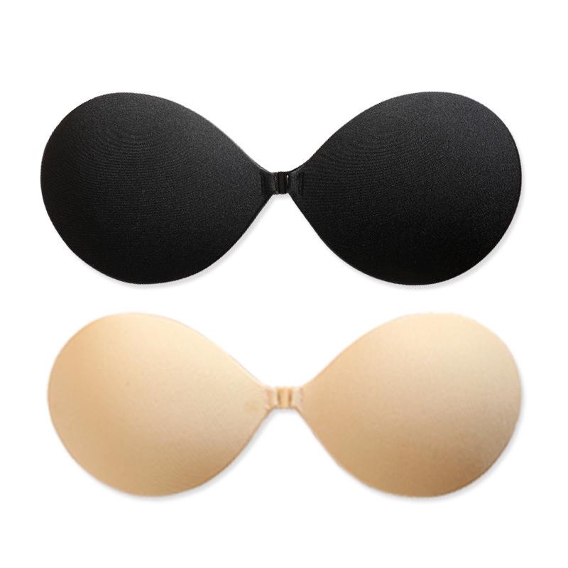 Plus Size G Cup Seamless Silicone Bra: Breathable, Invisible, Strapless Nipple Covers