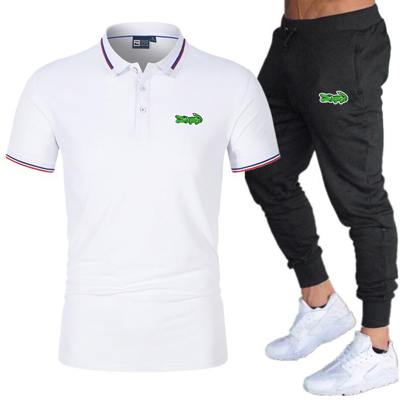 Moda Ropa deportiva Marca de verano Polo de hombre + pantalones Set de 2  piezas Jogging Fitness Suit M-4XL comprar a buen precio — entrega gratuita,  reseñas reales con fotos — Joom