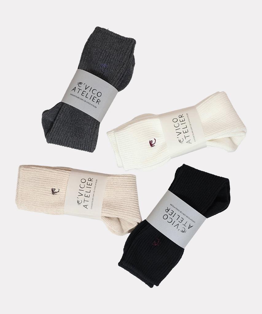 Ssibikoateullie Cotton Socks (4 Colors)