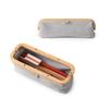 GUDEE Pen Case Pen Pouch Pencil Case Stationery Clasp Cloth Simple Wooden Bamboo GudeeLife UROKI Pen Pouch (Blue)