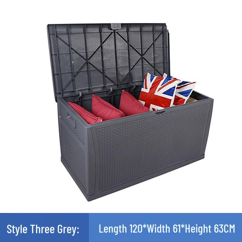 Waterproof Outdoor Storage Shed for Balcony and Garden Tools