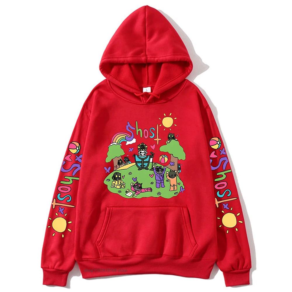 Ghost Music Band Graphic Hoodies Long Sleeve Mens Sweatshirts Hooded Streetwear Women Casual Male Kawaii Clothes