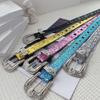 Pailletten-Gürtel für Damen Mode Taillengürtel Mädchen Allround-Gürtel für Teenager Mädchen Western Vintage Gürtel Taillenband