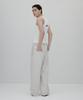 Sunjin New High-Rise Wide-Leg Pants [Ecru]