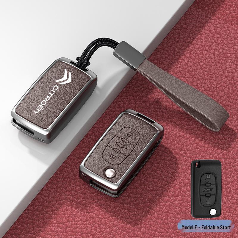 Car Key Cover & Buckle for Citroen C3XR, C4L, Tianyi, C5, C4 Sega, Elysee, C6 Models