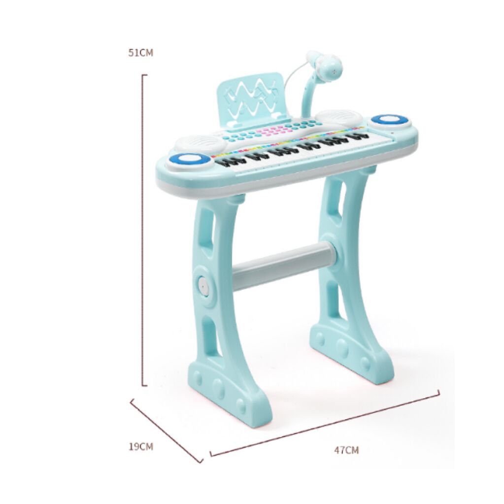 37-Key Medium-Sized High-Quality Piano High-Quality With High-Quality Microphone High-Quality And High-Quality Chair High-Quality Children'S