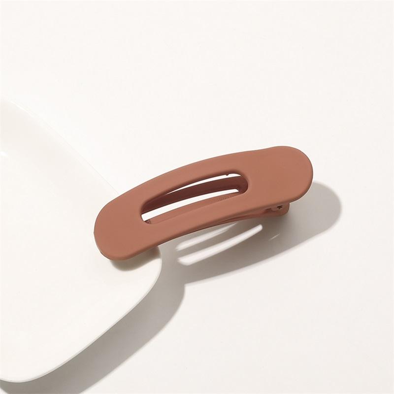 Korean Hair Clips Women Small 8cm Hair Barrettes Colorful Matte Solid Color Hair Clips for Girls Hair Accessories Duckbill Clip