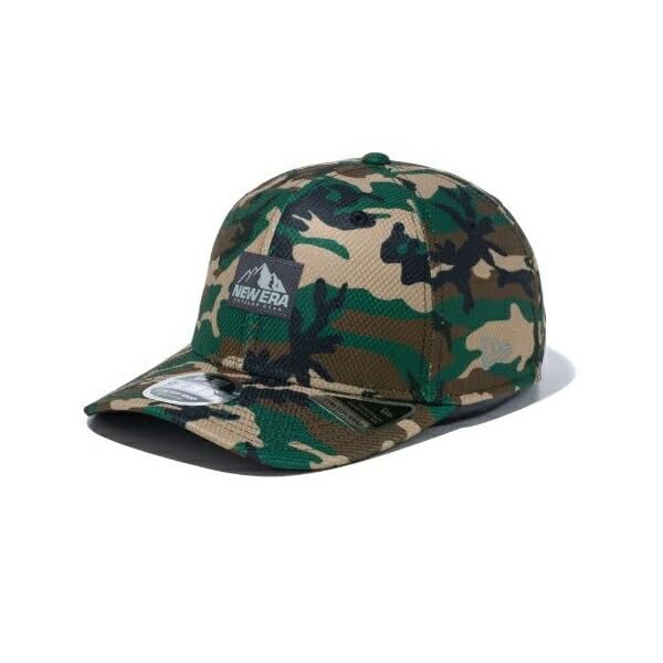 New Era Japan Hat 9FIFTY Stretch Snap Diamond Era Woodland Camo ML
