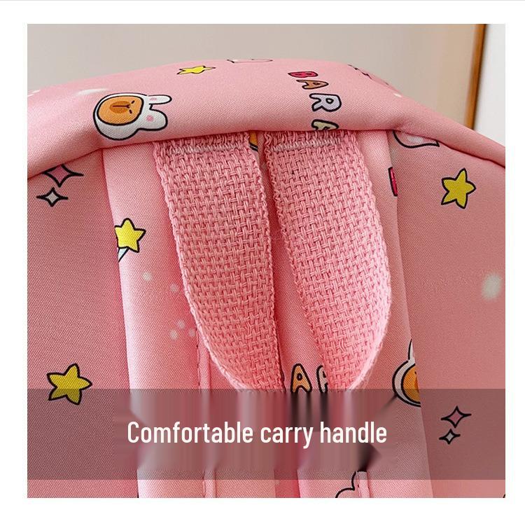 Stylish Capybara Print Backpack for Kids - Elementary & Kindergarten Use