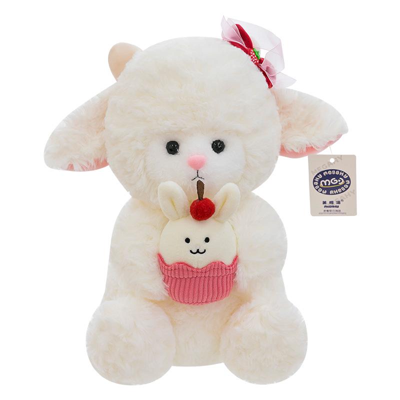 Cozy Lamb Plush Toy - Adorable Sheep Doll for Children's Day Gift