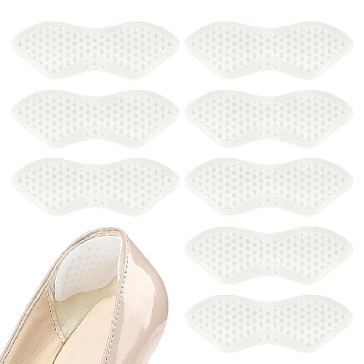 5Pairs Honeycomb Pattern Heel Cushions Friction and Blister Prevention Shoe Heel Inserts Pad For Dress Shoe Sneakers