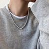 Pearls Bowknot Gray Tie Pendant Earrings Necklace for Women Girls Graceful Butterfly Choker Chain  Gift Accessories Gifts