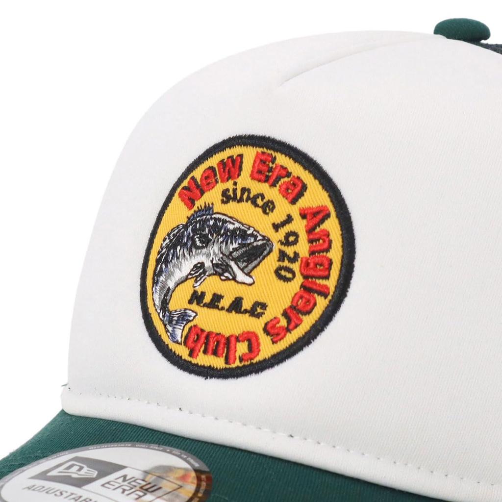 Outdoor Mesh Cap Bass Fishing Green FREE Outdoor 9Forty Trucker Angler Club [New Era] Navy/Dark A-Frame
