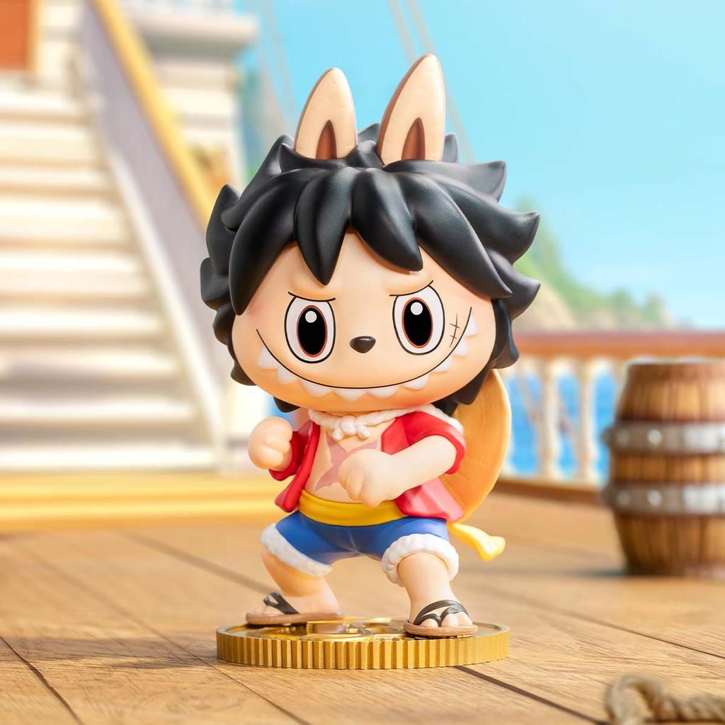 Figurine Cutie Surpriză Seria POP MART Labubu The Monsters × One Piece – Obiecte de Colecție Oficiale