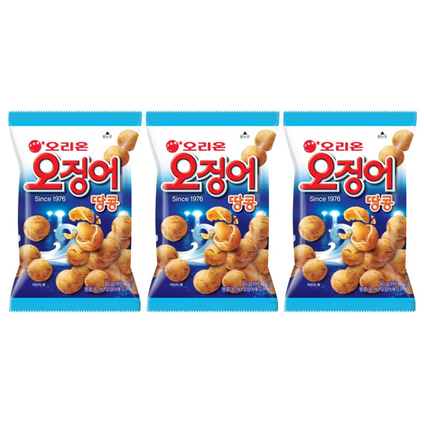 Orion Tintenfisch Erdnussball (80g) (3 Optionen)