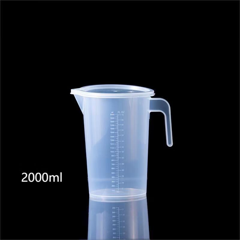MDNG 2000ml Plastic Graduated Measuring Beaker Set
