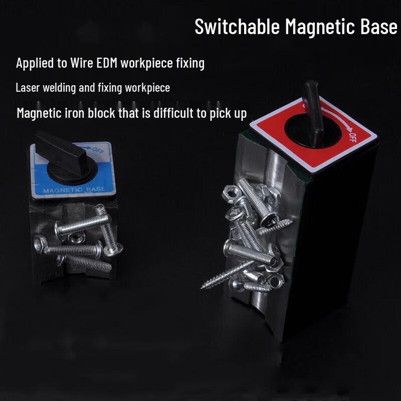 Riqian Switchable Magnetic V-Block Base