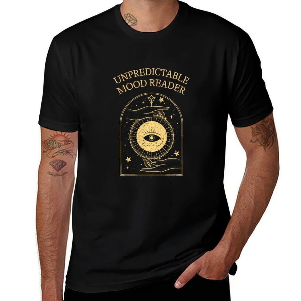 Mood Reader Bookish Tropes For Rounisexce And Fantasy Readers And Book Authors And Writers Tshirt