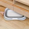 1pc Large Folding Clothes Basket For Household Wall Hanging Clothes Storage Basket Bathroom Laundry Basket Plastic