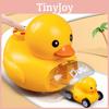 Inertia Baby Toy Car With Press And Launch Yellow Duck For Infant Play And Development
