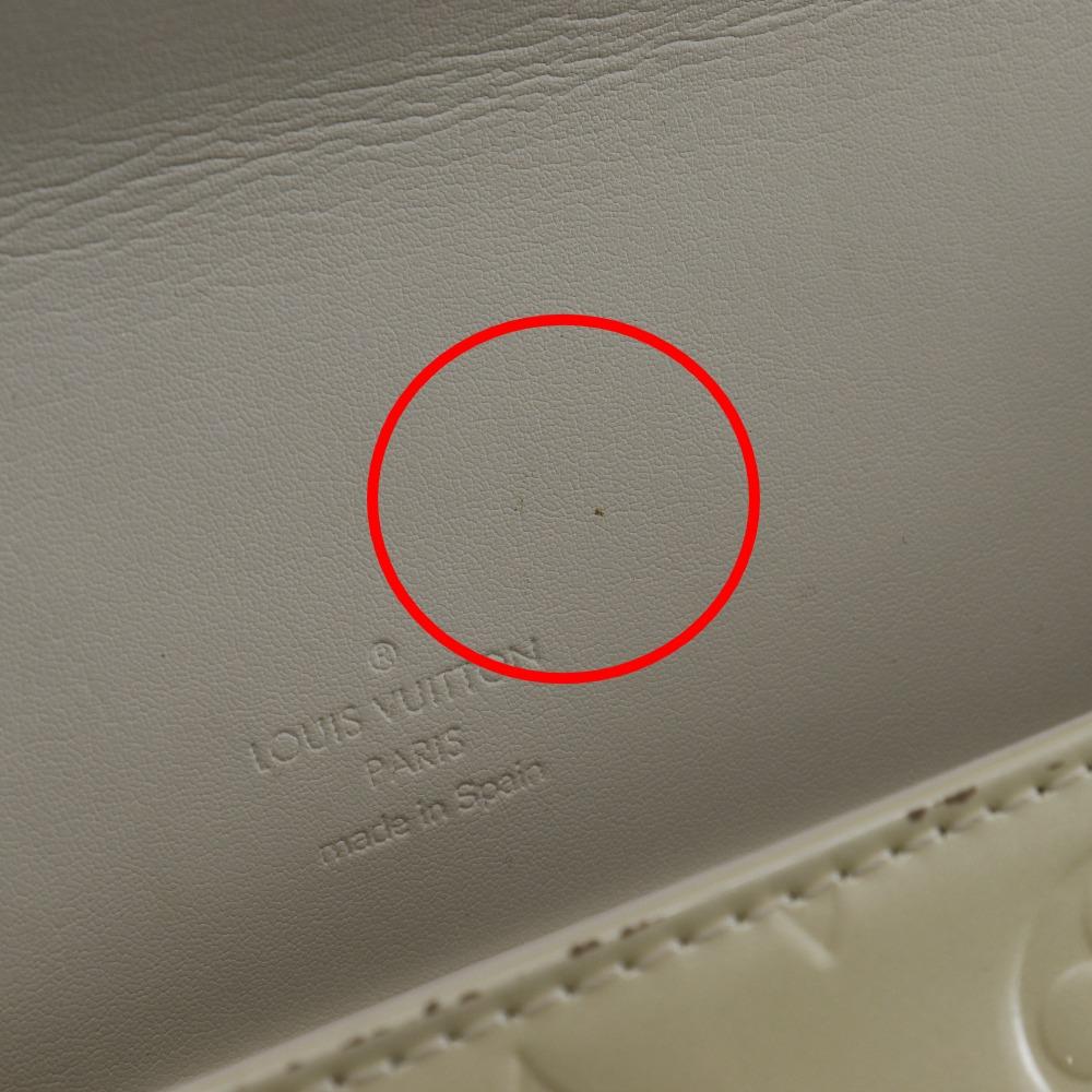 Louis Vuitton Thompson Street Shoulder Bag M91203 Perle Off White Monogram Vernis Women Used