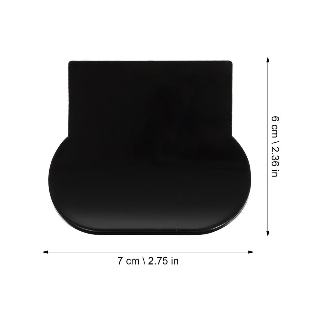 4Pcs Toilet Seat Lifter Self-Adhesive Easy Install Comfortable Handle for Anti-Touching Use Works with Most Toilet Lids