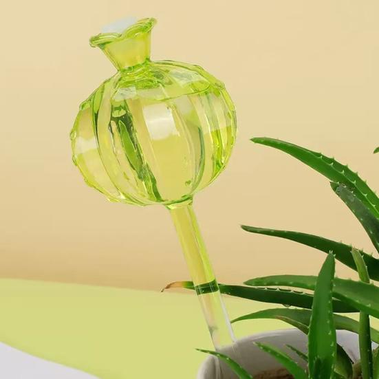 Cactus Self Watering Bulbs Planter Insert Automatic Plant Watering Globes Cactus Shape Plant Watering Devices for Houseplants Outdoor Potted Plants